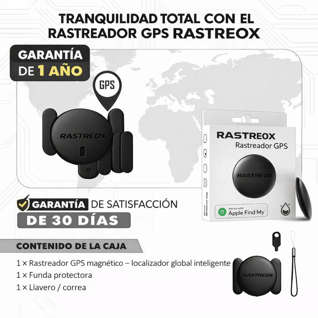 RastreoX™ Localizador GPS Magnético