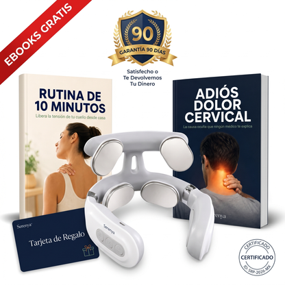 Serenya Pro™ — Triple Terapia para la Descompresión Cervical