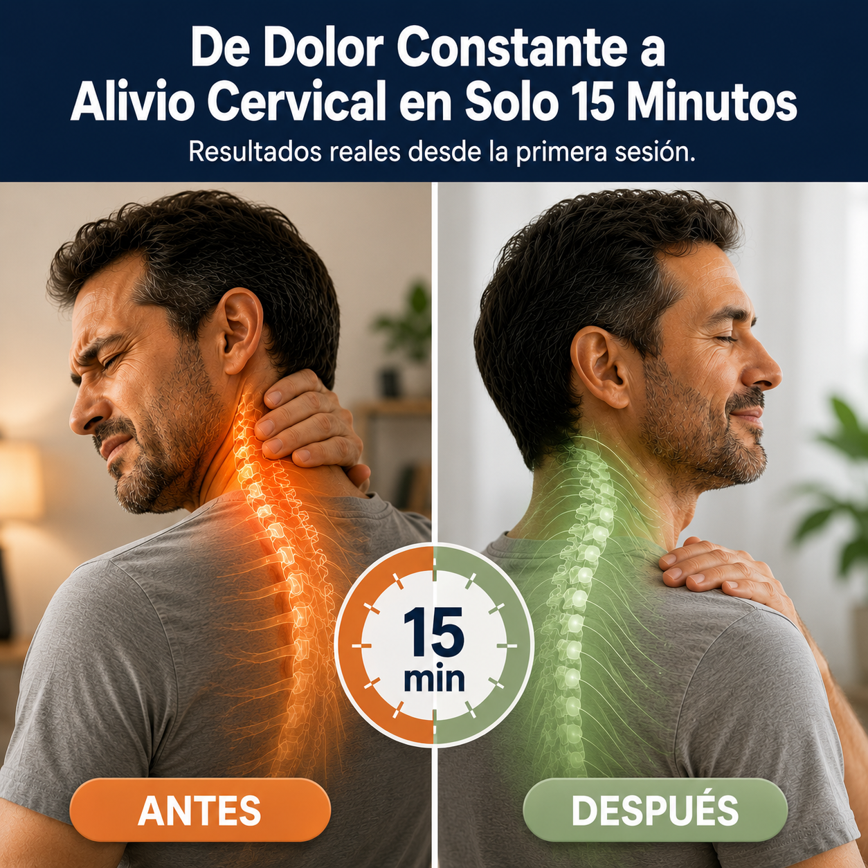 Serenya Pro™ — Triple Terapia para la Descompresión Cervical